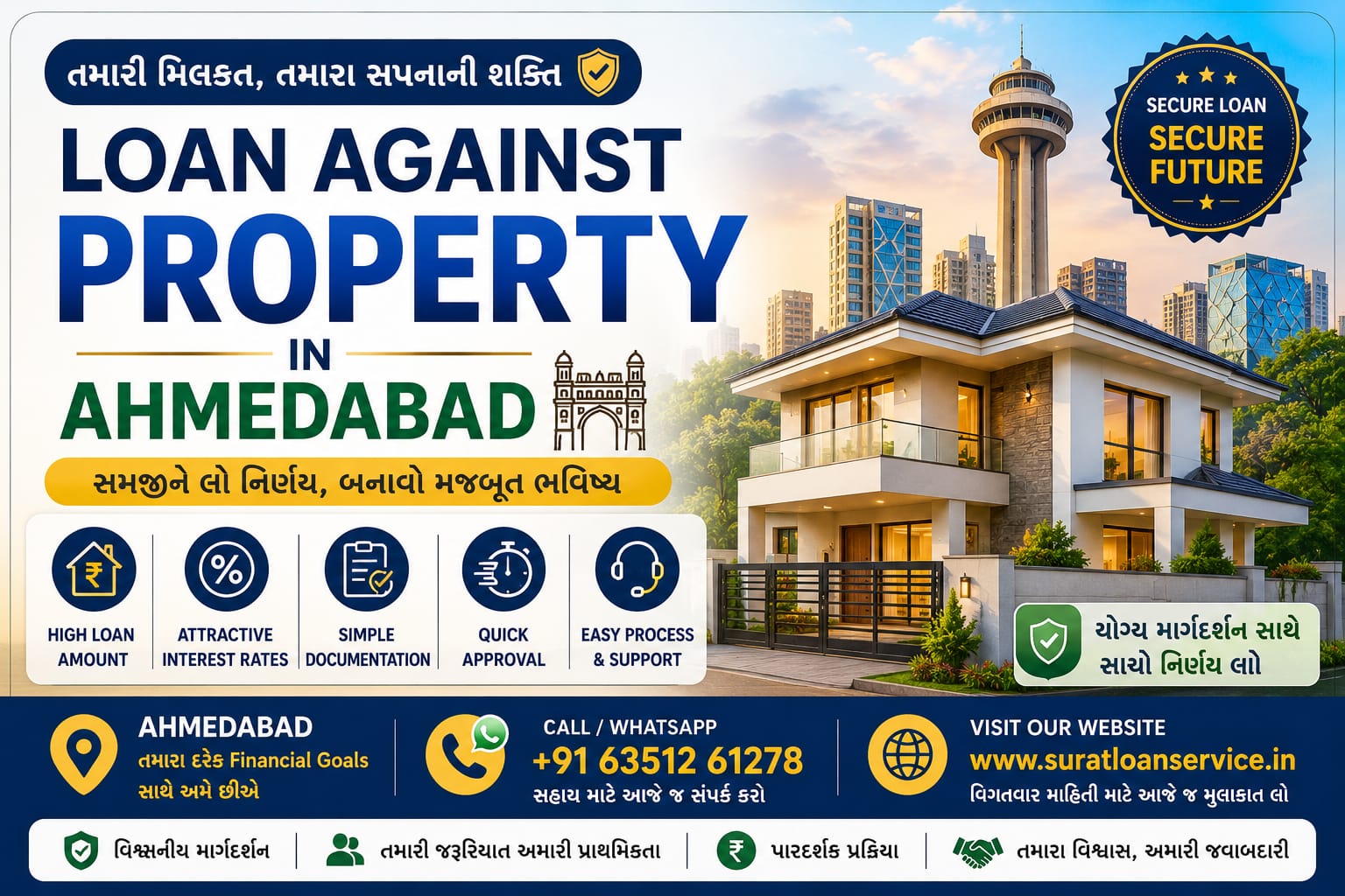 Loan Against Property in Ahmedabad Complete Guide 2026
