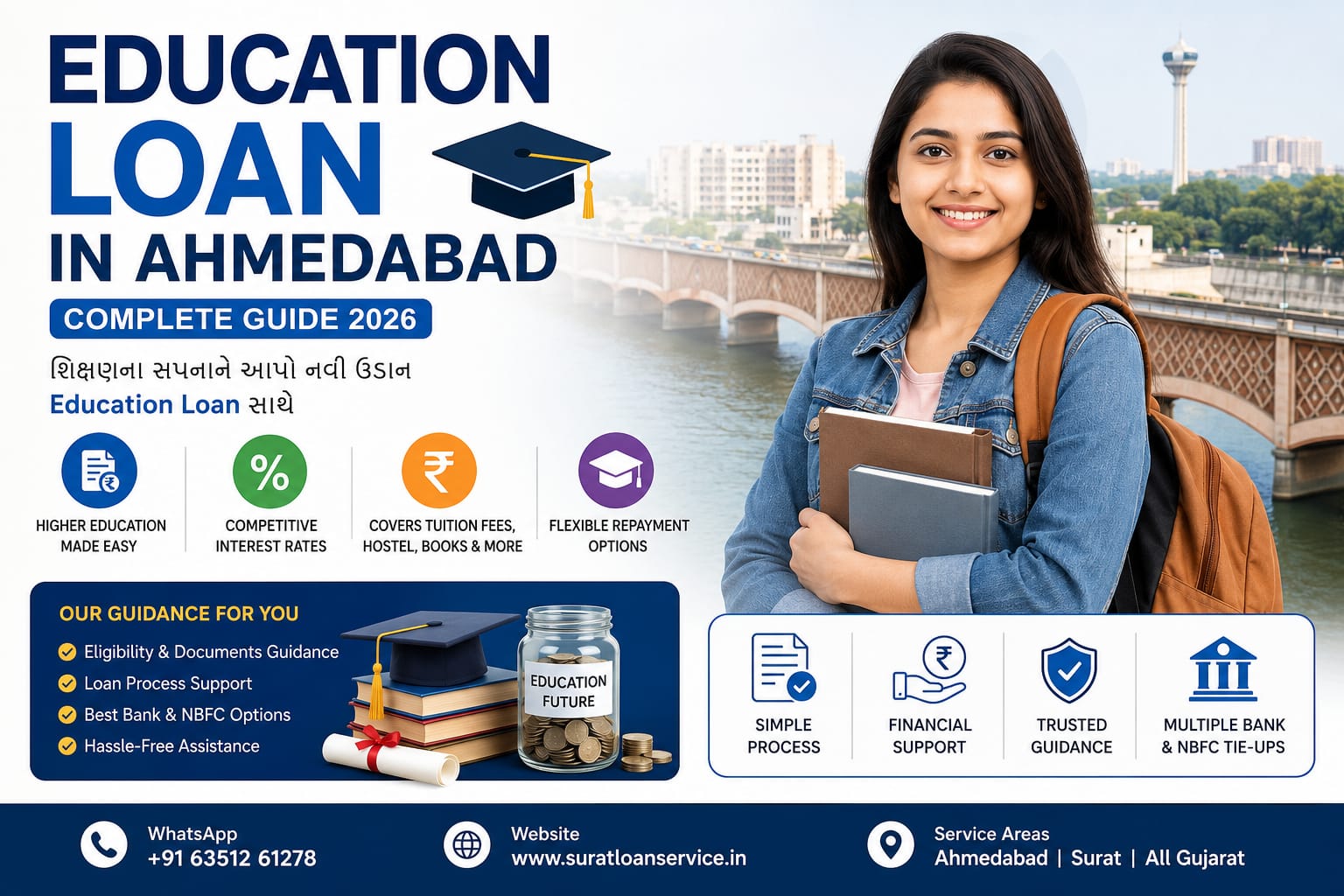 Education Loan in Ahmedabad Complete Guide 2026
