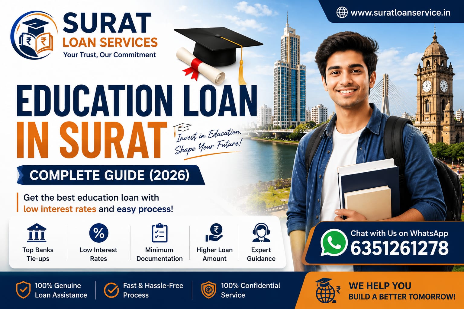 Education Loan in Surat Complete Guide 2026